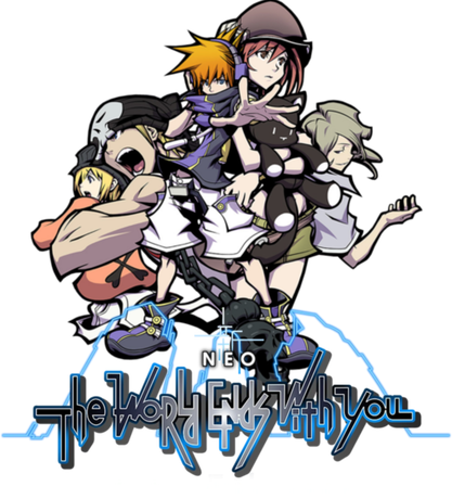 Nadruk The World Ends with You - Przód